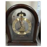 Set of 3 Mantel Clocks with Wood Cases