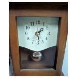Set of 3 Mantel Clocks with Wood Cases