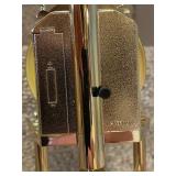 Montreux Floral Quartz Anniversary Clock with Glass Dome