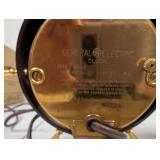 Pair of Vintage General Electric Ship Wheel Electric Clocks Model 3H08