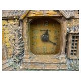 Vintage Homestead Cottage Mantel Clock by The Detweiller Clock Mfg. Co.