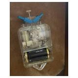 Collection of 6 Cut Glass Desk Clocks with Roman Numerals