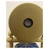 Nutcracker Ballet Themed Tabletop Clock with Rotating Carousel Figures