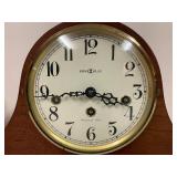 Lot of 2 Mantel Clocks - Linder West Germany and Howard Miller