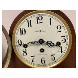 Lot of 2 Mantel Clocks - Linder West Germany and Howard Miller