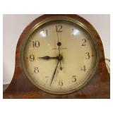 Lot of 2 Vintage Mantel Clocks - Telechron and Sessions Electric Wood Case