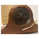 Lot of 2 Vintage Mantel Clocks - Telechron and Sessions Electric Wood Case