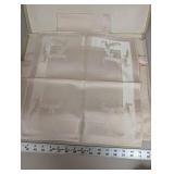 Kitchenware Collection with Table Damask Set, Plates, and Bakeware