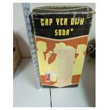 Cap Yer Own Soda Home Soda Making Kit in Box