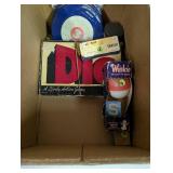 Vintage Toys and Games Lot with Guitar Music Box, Card Game, and More