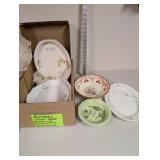 Assorted Vintage Platters and Bowls including Stetson, Elpo, HLC, Steubenville