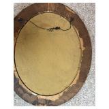 Pair of Antique Oval Framed Portrait Prints