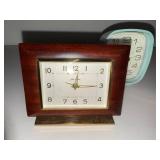 Set of 3 Vintage Westclox and Seth Thomas Alarm Clocks