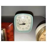 Set of 3 Vintage Westclox and Seth Thomas Alarm Clocks