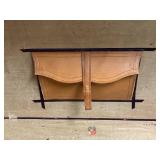 Antique Jas. A. Quirk Green Steamer Trunk with Brass Hardware