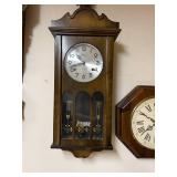 Centurion 35 Day Wall Clock with Pendulum and Wooden Case