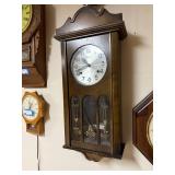Centurion 35 Day Wall Clock with Pendulum and Wooden Case