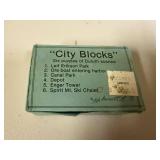 Vintage City Blocks Duluth Scenes Puzzle Set in Box