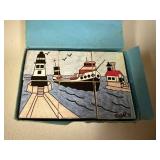 Vintage City Blocks Duluth Scenes Puzzle Set in Box