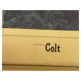 Framed Piper Colt Color Photograph by Anthony Linck