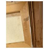 Framed Original Street Scene Oil Painting by Rosemary Fausbaugh