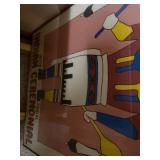 Framed Inter-Tribal Indian Ceremonial Poster Artwork