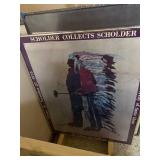 Scholder Collects Scholder de Saisset Art Gallery Exhibition Poster
