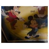 Mickey Mouse Character Evolution Framed Poster