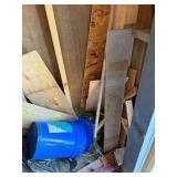 Large Assortment of Garden Tools, Statues, and Shed Contents