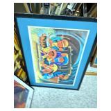 Framed Art Print and Poster Collection with Assorted Frames