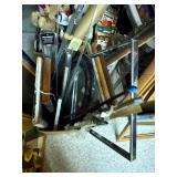 Assorted Picture Frames and Frame Parts Collection