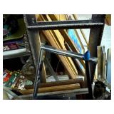 Assorted Picture Frames and Frame Parts Collection