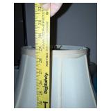 Vintage Marble Table Lamp with Cream Shade