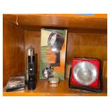 Assorted Portable Flashlights and Weatherproof Krypton Spotlight