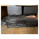 Emerson AM/FM Stereo Dual Cassette System with High Speed Dubbing