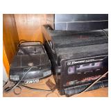 Emerson AM/FM Stereo Dual Cassette System with High Speed Dubbing