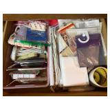 Large Collection of Vintage Sewing, Craft, and Notions Supplies in Drawer Lot