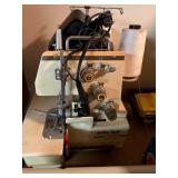 Singer Tiny Tailor Mending Machine, Baby Lock 418 Serger, Patterns, and Thread Collection