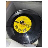Large Collection of Vintage 45 RPM Records with Storage Cases and Listings