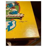 1982 Smurfs Portable Record Player with Original Case