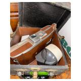 Polaroid Land Camera Model 95A with Brown Case and Flash