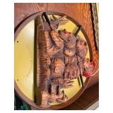 Olympia Brewing Co. Tukwila Washington Wall Plaque with 3D Sculpted Lumberjacks