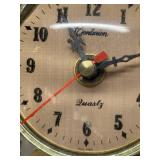 Collection of 4 Anniversary Mantel Clocks - Quartz Centurion, MYC, and Elgin