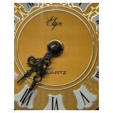 Collection of 4 Anniversary Mantel Clocks - Quartz Centurion, MYC, and Elgin