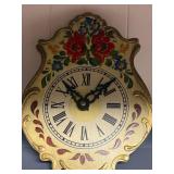 Set of 4 Vintage Decorative Mantel Clocks Assorted Styles