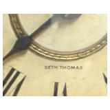 Pair of Antique Ornate Mantel Clocks Including Seth Thomas