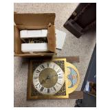 Emperor Clock Co. Brass Clock Face and Movement Set with Original Packaging
