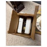 Emperor Clock Co. Brass Clock Face and Movement Set with Original Packaging