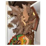 Lot of 2 Vintage Cuckoo Clocks for Parts or Repair