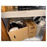 Collection of Small Kitchen Appliances and Bakeware Assortment